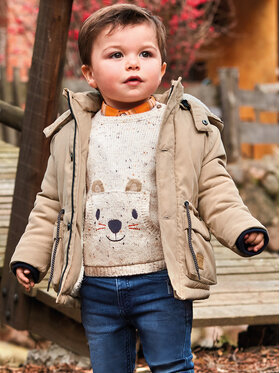 Mayoral Mayoral Parka 2.439 Barna Regular Fit