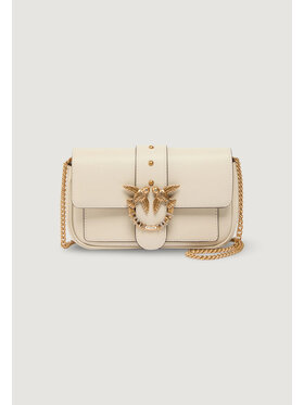 PINKO PINKO Τσάντα LOVE POCKET NEW BUCKLE VITELLO Μπεζ