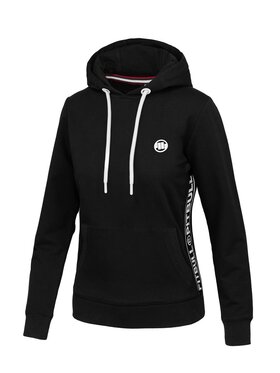 PITBULL PITBULL Bluza Bluza damska z kapturem French Terry La Canada S Czarny Regular Fit