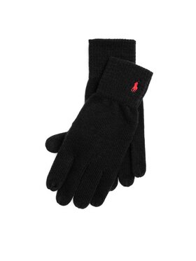 Polo Ralph Lauren Polo Ralph Lauren Moteriškos Pirštinės 449923730001 Juoda