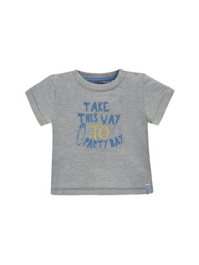 Kanz Kanz T-Shirt 1832571-8095 Szary Basic Fit