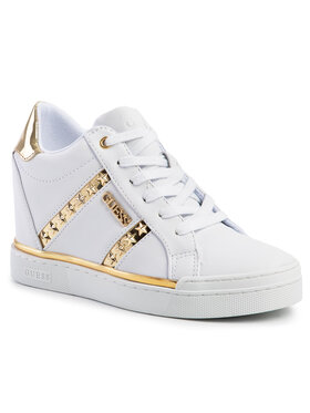 Guess Guess Sneakersy Fayne FL5FAY ELE12 Biela