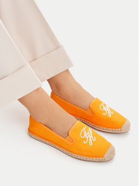 Tommy Hilfiger Tommy Hilfiger Espadrilles Th Script Summer Espadrille FW0FW09240 Oranžs