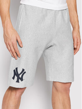 Champion Champion Szorty sportowe New York Mlb 216666 Szary Regular Fit