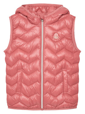 United Colors Of Benetton United Colors Of Benetton Жилет 21INCJ00Q Рожевий Regular Fit