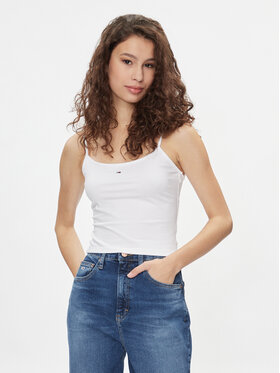 Tommy Jeans Tommy Jeans 2er-Set Tops Essential DW0DW18148 Bunt Regular Fit