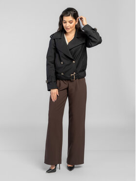 Salme Salme Trencz Ada Czarny Regular Fit