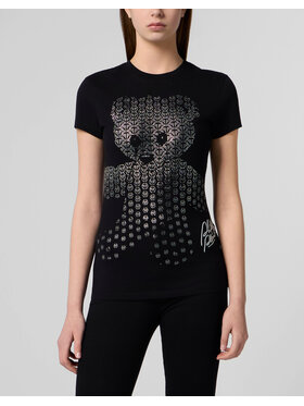 PHILIPP PLEIN PHILIPP PLEIN T-Shirt 28972 Czarny Skin Tight Fit