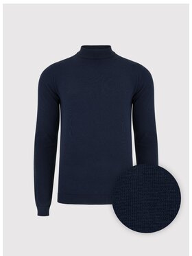 Pako Lorente Pako Lorente Sweter P25WF-2X-019 Granatowy Classic Fit