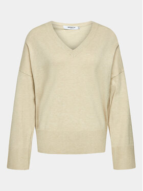 Moss Copenhagen Moss Copenhagen Pulover Mschselana 17737 Bež Casual Fit