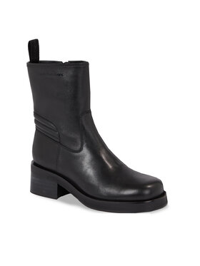 Calvin Klein Jeans Čizme Biker Boot Lth Wn YW0YW01330 Crna