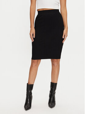 Guess Guess Zīmuļveida svārki Isabella W4BD52 Z3HP2 Melns Slim Fit