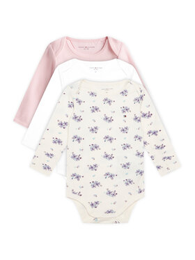 Tommy Hilfiger Tommy Hilfiger Set di body per bambini Monotype KN0KN02198 Multicolore