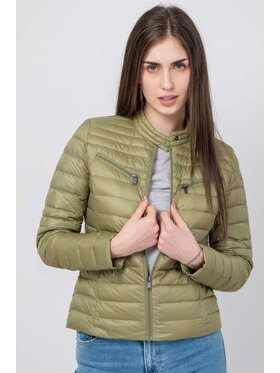 Jott Jott Kurtka puchowa Nina Zielony Fitted Fit