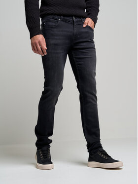 BIG STAR BIG STAR Jeansy DERIC_950_190 Czarny Skinny Fit