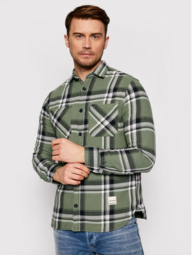 Jack&Jones Jack&Jones Риза Finder 12183581 Зелен Comfort Fit