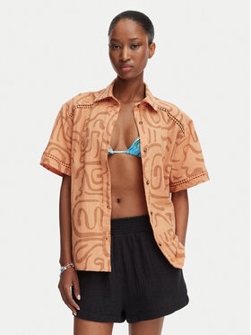 Billabong Billabong Krekls Summers End EBJWT00126 Oranžs Oversize