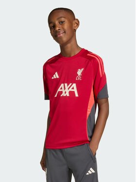 adidas adidas Koszulka techniczna Liverpool FC Tiro 25 Competition Training Jersey Czerwony Regular Fit