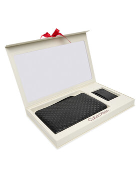 Calvin Klein Calvin Klein Zestaw prezentowy Zip Pouch + Cardcase Giftset LV04D0003G Czarny