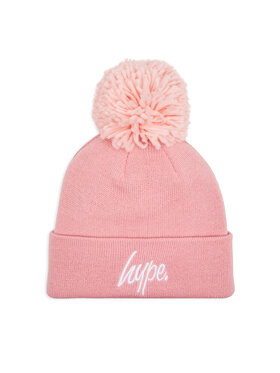 HYPE HYPE Шапкa Bobble Script YVLR-714 Рожевий