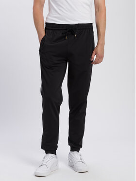 Cross Jeans Cross Jeans Joggery 49044-020 Czarny Jogger Fit