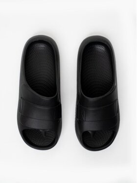 Urban Socks Urban Socks Klapki Kąpielowe Basen Burr Imitation 44/45 Czarny