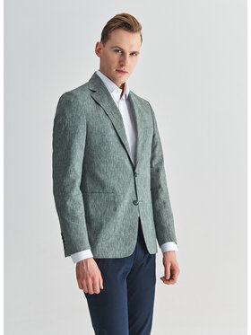 Pako Lorente Pako Lorente Marynarka P22SP-3X-024 Zielony Slim Fit