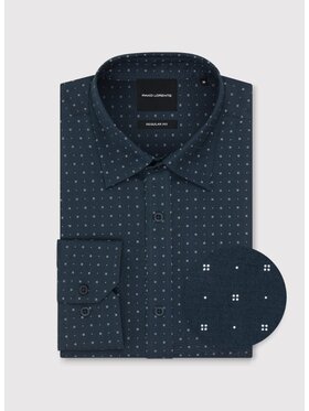 Pako Lorente Pako Lorente Koszula P25WN-1X-031 Granatowy Regular Fit