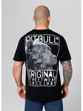 PITBULL PITBULL T-Shirt Koszulka Czarny Regular Fit