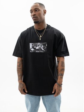 MyStars MyStars T-Shirt 131778 Czarny Oversize