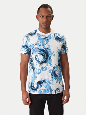 Versace Jeans Couture Versace Jeans Couture T-Shirt 80GAH6S0 JS543 Modrá Regular Fit