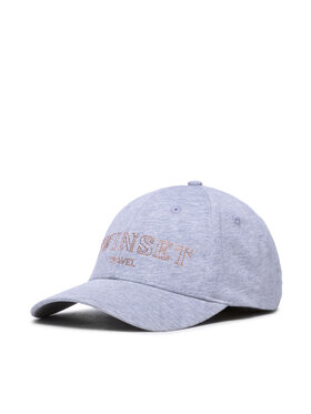 TWINSET TWINSET Kšiltovka Cappello 212LI4ZHH Šedá