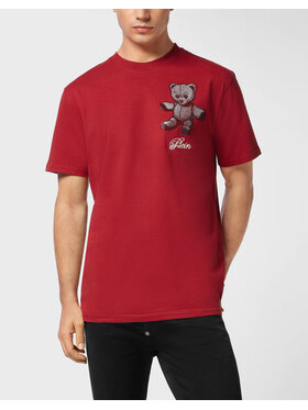PHILIPP PLEIN PHILIPP PLEIN T-shirt 27119 Bordeaux Regular Fit