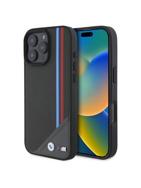 BMW Motorsport BMW Motorsport Etui na telefon M Meshed Tricolor Stripes Szary