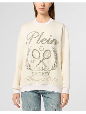 PHILIPP PLEIN PHILIPP PLEIN Bluza 30523 Biały Regular Fit
