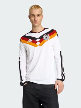 adidas adidas Koszulka techniczna Niemcy Biały Slim Fit
