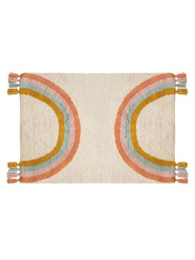 MIAhome MIAhome Dywan dziecięcy 150x100 cm ARCOIRIS I Beżowy