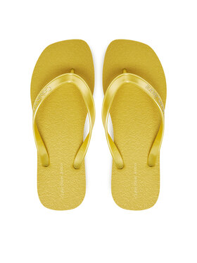 Calvin Klein Jeans Calvin Klein Jeans Japanke Thong+ Tpu Metallic YW0YW01720 Žuta