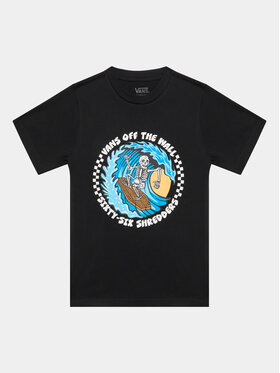 Vans Vans Marškinėliai 66 Shredders Ss VN0008A2 Juoda Regular Fit