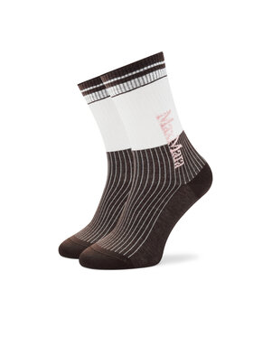 Max Mara Leisure Max Mara Leisure Hosszú zoknik Gabarra 2426556018 Barna