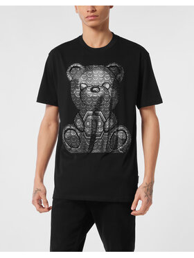 PHILIPP PLEIN PHILIPP PLEIN Tričko 25565 Čierna Regular Fit