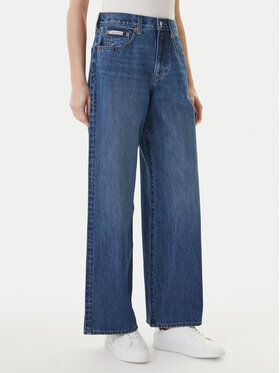 Calvin Klein Jeans Calvin Klein Jeans Jeansy LV047F727G Granatowy Wide Leg
