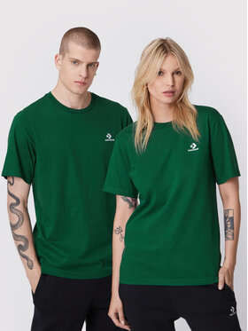 Converse Converse T-shirt Unisex Go-To 10023876-A03 Verde Standard Fit