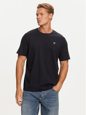 Guess Guess Tričko M4YI0A KCCM1 Tmavomodrá Regular Fit