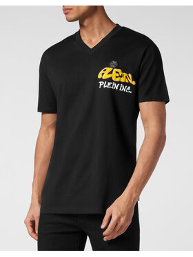 PHILIPP PLEIN PHILIPP PLEIN T-Shirt 15491 Czarny Regular Fit