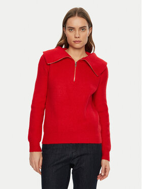 Morgan Morgan Sweater 242-MCOLAR Piros Regular Fit