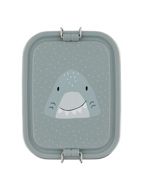 Trixie Baby Trixie Baby Lunchbox Mały stalowy lunch box - Rekin Błękitny