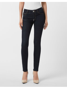 PHILIPP PLEIN PHILIPP PLEIN Džegínsy 26301 Modrá Jegging Fit