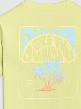 4F 4F T-Shirt FOB SUMMER Żółty jasny Oversize