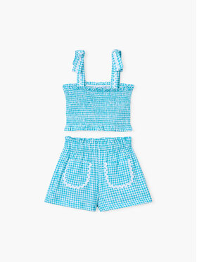 Mayoral Mayoral Set Top und Shorts 3232 Blau Regular Fit